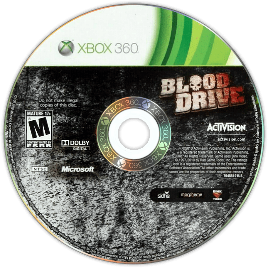 Blood Drive media 2 for Xbox 360